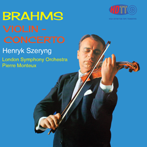 Brahms Violin Concerto In D - Szeryng violin - Monteux conducting the LSO
