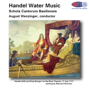 Handel Water Music - Schola Cantorum Basiliensis - August Wenzinger, conductor