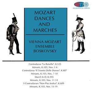 Mozart Dances and Marches - Vienna Mozart Ensemble - Willi Boskovsky