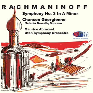 Rachmaninoff Symphony No. 3 - Chanson Géorgienne - Abravnel Utah Symphony Orchestra - Davrath soprano