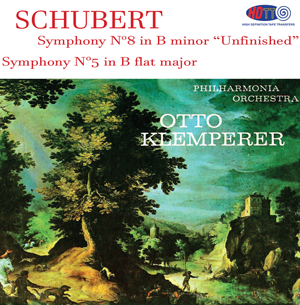 Schubert Symphony No. 5 & Symphony No. 8 "Unfinished" Symphony Klemperer Philharmonia Orchestra
