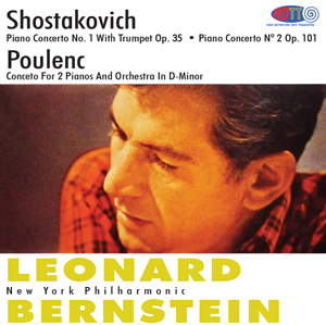 Shostakovich Piano Concerto No. 1 & 2 - Poulenc Concerto For 2 Pianos & Orchestra Bernstein New York Philharmonic