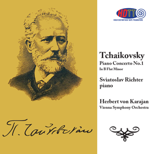 Tchaikovsky Piano Concerto No.1 - Sviatoslav Richter, piano - Herbert von Karajan, Vienna Symphony Orchestra