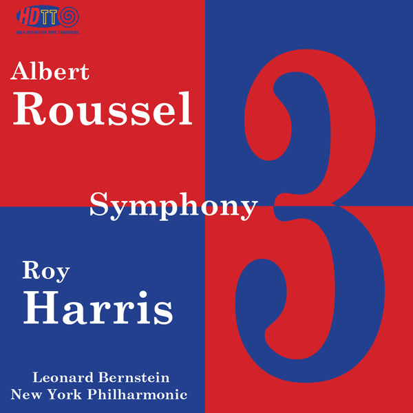 Albert Roussel Sym No 3 and the Roy Harris Sym No. 3 - Bernstein NYP