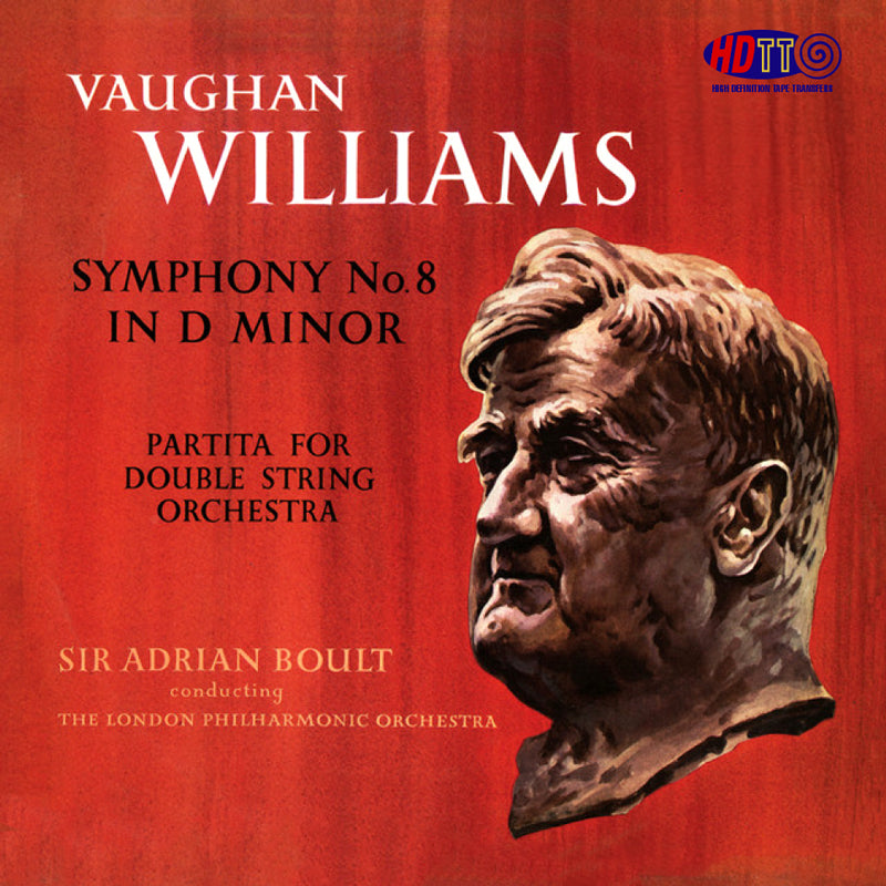 V. Williams Symphony No. 8 & Partita For Double String Orchestra - Boult