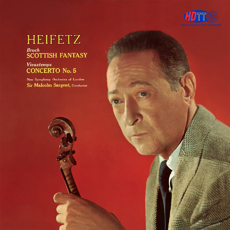 Heifetz Bruch Scottish Fantasy - Vieuxtemps Concerto No. 5
