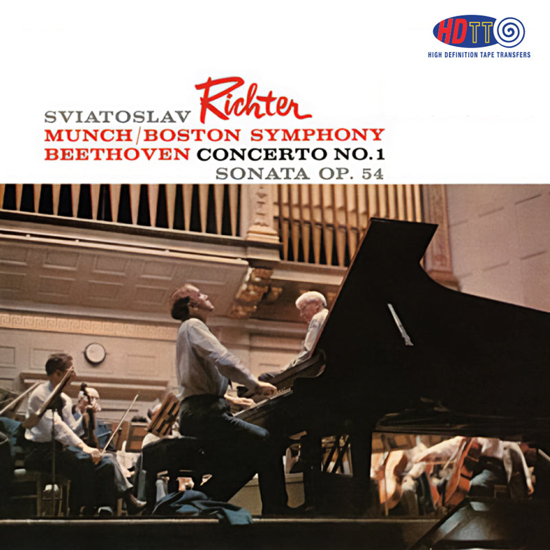 Beethoven Concerto No. 1 & Sonata Op. 54 -  Sviatoslav Richter, Charles Munch - Boston Symphony