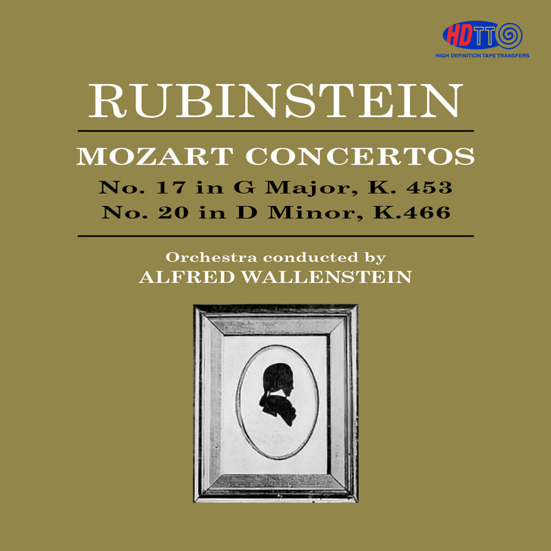 Mozart Piano Concertos No. 17 & No. 20 Rubinstein - Wallenstein