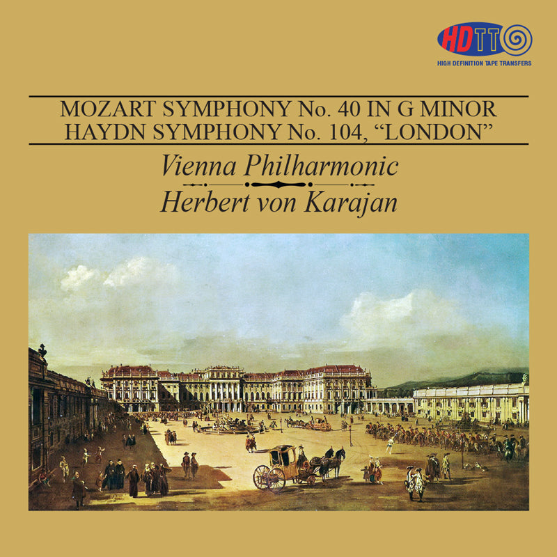 Mozart Symphony No 40 - Haydn Symphony No. 104 - Herbert Von Karajan VPO