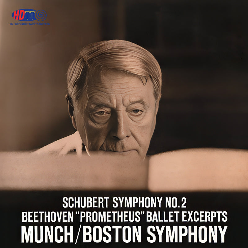Schubert Symphony No. 2 - Beethoven Prometheus Ballet Excerpts - Munch Boston Symphony