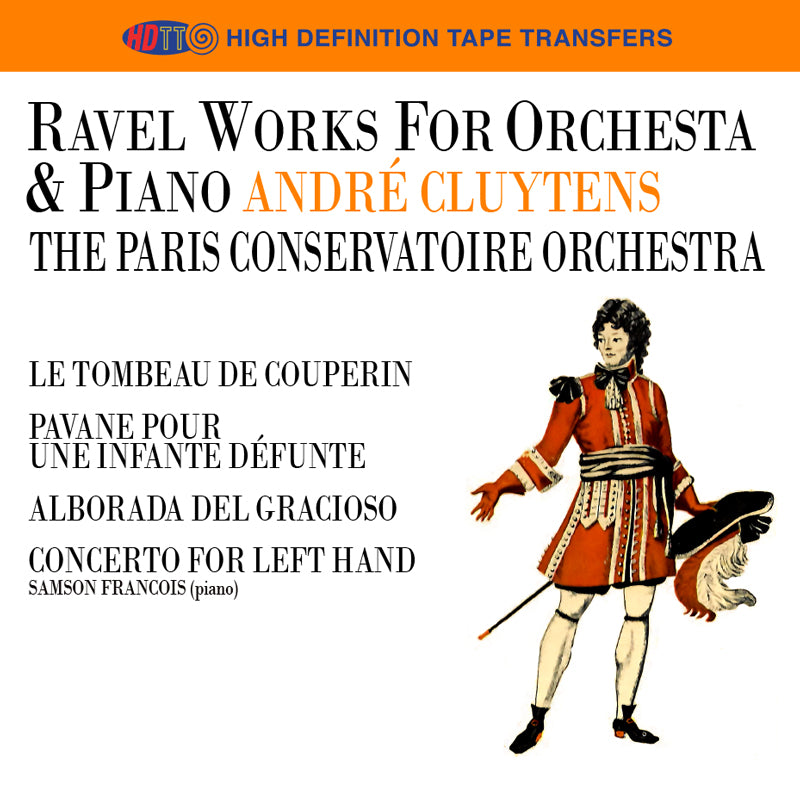 Ravel Works For Orchesta & Piano André Cluytens The Paris Conservatoire Orchestra