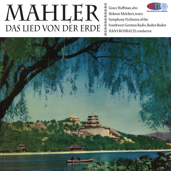 Mahler Das Lied Von Der Erde - Hans Rosbaud