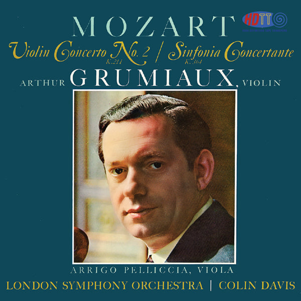 Mozart Sinfonia Concertante - Violin Concerto No. 2 Grumiaux