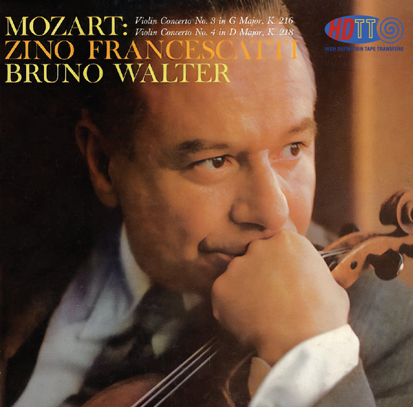 Mozart Violin Concertos No. 3 & No. 4 - Francescatti - Walter
