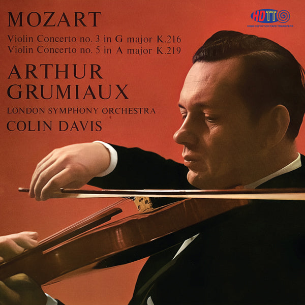 Mozart Violin Concertos No.3 and No.5 - Grumiaux - LSO Davis