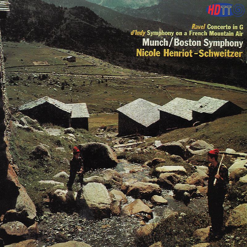 Ravel Concerto In G - D'Indy Symphony On A French Mountain Air - Munch BSO