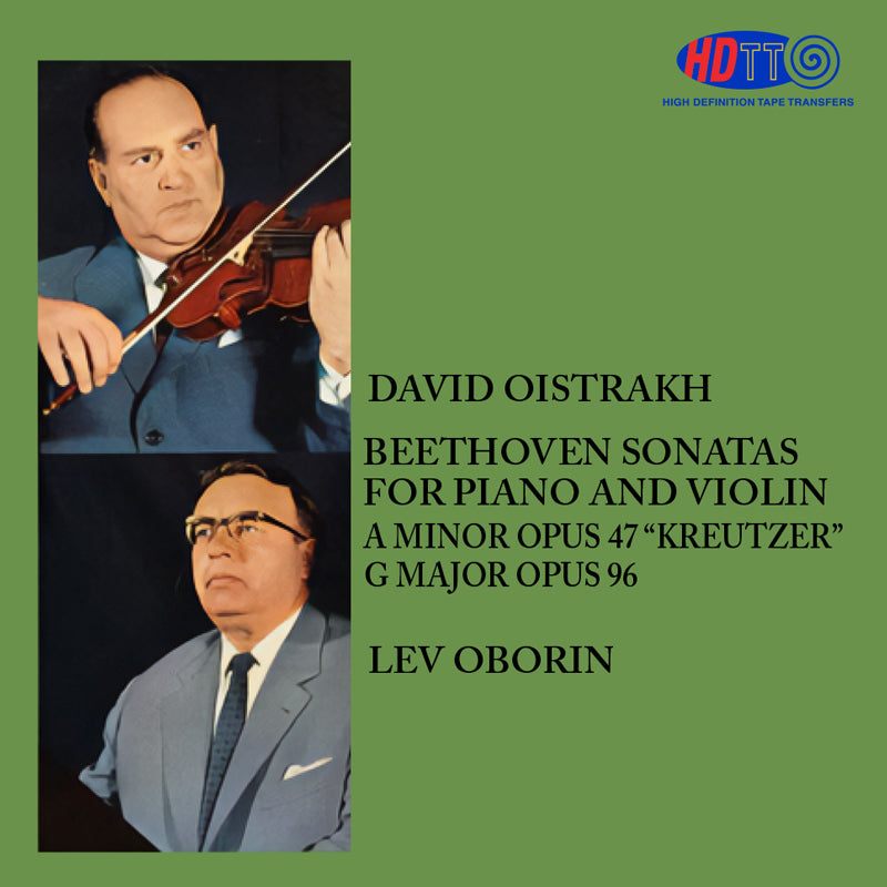 Beethoven Sonatas Piano And Violin Op.47 (Kreutzer) & Op.96 - David Oistrakh
