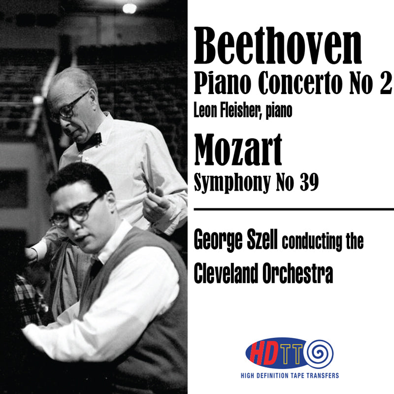 Beethoven Piano Concerto No.2 - Fleisher,  Szell - Mozart Symphony No. 39