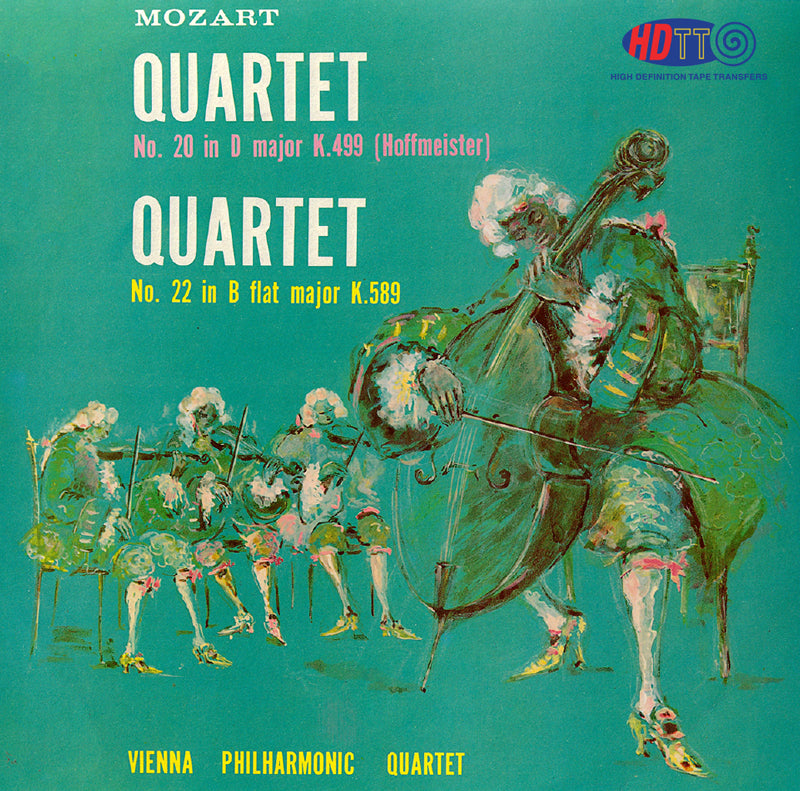 Mozart Quartet No. 20 & Quartet No. 22 - Vienna Philharmonic Quartet