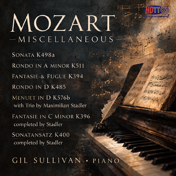 Mozart Miscellaneous - Gil Sullivan, piano
