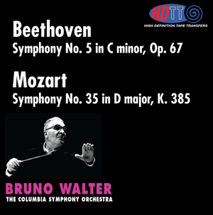 Symphonie n° 5 de Beethoven et Symphonie n° 35 de Mozart - Bruno Walter Orchestre symphonique de Columbia