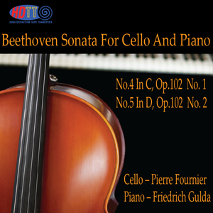 Beethoven Sonata For Cello And Piano Op.102 No.4 & No.5 - Fournier,cello - Gulda, piano