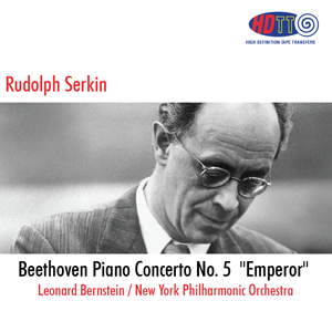 Beethoven Piano Concerto No. 5 - Rudolf Serkin, piano - Bernstein NYP