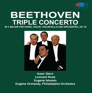 Beethoven Triple Concerto - Isaac Stern, Leonard Rose, Eugene Istomin, Eugene Ormandy - Philadelphia Orchestra