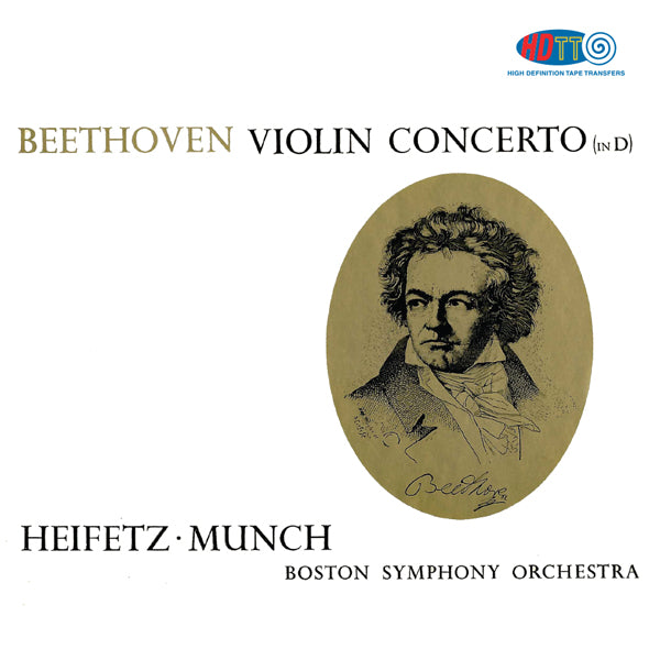 Beethoven Violin Concerto (In D) - Heifetz - Munch - Boston Symphony Orchestra