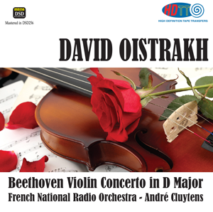 Beethoven Violin Concerto - David Oistrakh, violin - André Cluytens - French National Radio Orchestra