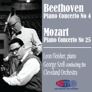Concerto pour piano n°4 de Beethoven - Concerto pour piano n°25 de Mozart - Piano Fleisher - Szell Cleveland Orchestra