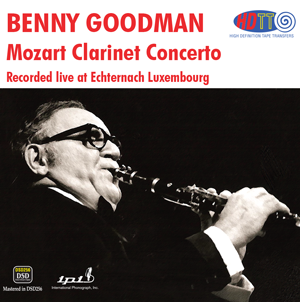 Benny Goodman, Mozart Clarinet Concerto, 1980 - Echternach Luxembourg IPI