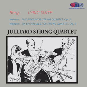Berg Lyric Suite - Webern Five Pieces & Six Bagatelles - Juilliard String Quartet