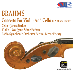Brahms Double Concerto - Schneiderhan / Starker / Radio Symphony Orchestra Berlin, Fricsay