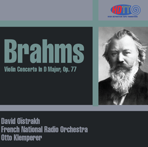 Brahms Violin Concerto In D - David Oistrakh - Otto Klemperer French National Radio Orchestra