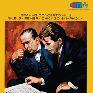 Brahms Piano Concerto No. 2 - Emil Gilels, piano - Fritz Reiner Chicago Symphony Orchestra