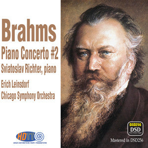 Brahms Piano Concerto No. 2 - Sviatoslav Richter, piano - Leinsdorf Chicago Symphony Orchestra