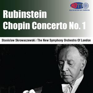 Chopin Concerto No 1 - Rubinstein, piano Skrowaczewski The New Symphony Orchestra Of London