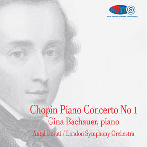 Chopin Piano Concerto No. 1 - Gina Bachauer, piano - Antal Dorati, London Symphony Orchestra