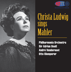 Mahler sung by Christa Ludwig - Lieder Eines Fahrenden Gesellen - Kindertotenlieder - 3 Lieder - Philharmonia Orchestra