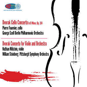 Dvorak Cello Concerto Fournier & Szell - Violin Concerto Milstein & William Steinberg (Redux)
