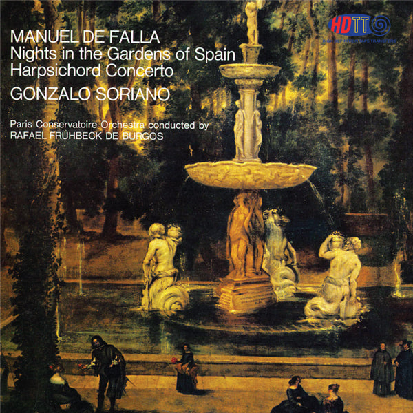 Falla Nights In The Gardens Of Spain - Harpsichord Concerto - Soriano - De Burgos