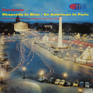 Gershwin Rhapsody In Blue & An American In Paris - Fiedler Boston Pops - Earl Wild piano