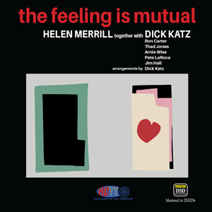 Helen Merrill Together With Dick Katz ‎– The Feeling Is Mutual