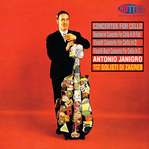 Antonio Janigro Solisti Di Zagreb ‎– Concertos For Cello