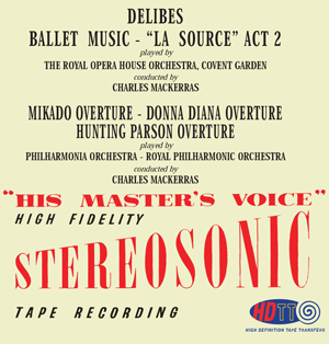 Delibes Ballet Music - Famous Overtures - Charles Mackerras