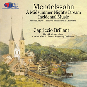 Mendelssohn A Midsummer Night's Dream - Kempe & Capriccio Brillant - Graffman