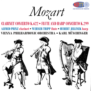 Mozart Clarinet Concerto - Flute And Harp Concerto Munchinger VPO