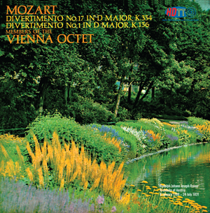 Mozart Divertimenti K.334 K.136 - Members Of The Vienna Octet