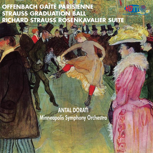 Music of Offenbach - J Strauss - R Strauss -  Dorati Minneapolis Symphony Orchestra
